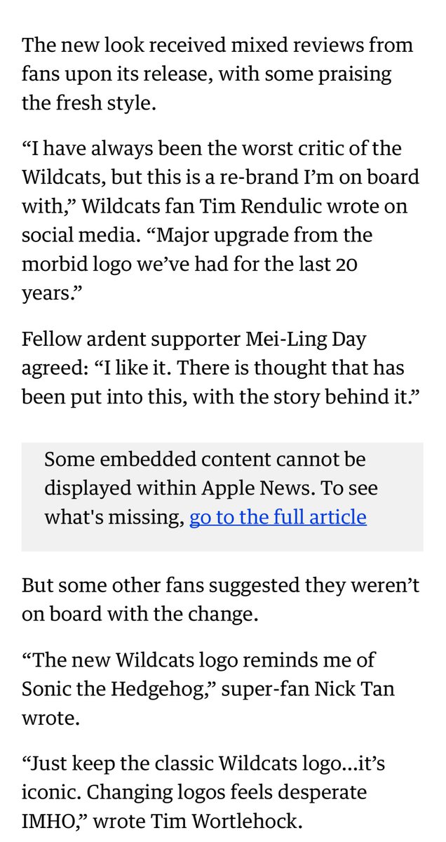 Nick (@nicktan77) on Twitter photo Bloody hell <a href="/westaustralian/">The West Australian</a> - me saying I think it looks like sonic doesn’t mean I’m “not on board”! I actually don’t mind it Bloody hell <a href="/westaustralian/">The West Australian</a> - me saying I think it looks like sonic doesn’t mean I’m “not on board”! I actually don’t mind it