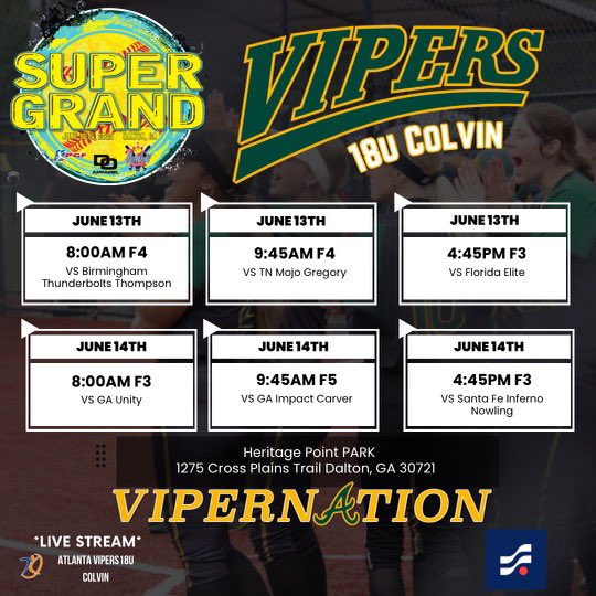 Bailey Parks (@baileyp1010) on Twitter photo Ready for the challenge!! #BeADawg <a href="/atlviperscolvin/">Atlanta Vipers Colvin 18u</a> <a href="/NOHSfastpitch/">North Oconee Softball</a> <a href="/CoastRecruitsSB/">Coast Recruits 🥎</a> <a href="/SBRRetweets/">Softball Recruiting Reposts</a> Ready for the challenge!! #BeADawg <a href="/atlviperscolvin/">Atlanta Vipers Colvin 18u</a> <a href="/NOHSfastpitch/">North Oconee Softball</a> <a href="/CoastRecruitsSB/">Coast Recruits 🥎</a> <a href="/SBRRetweets/">Softball Recruiting Reposts</a>