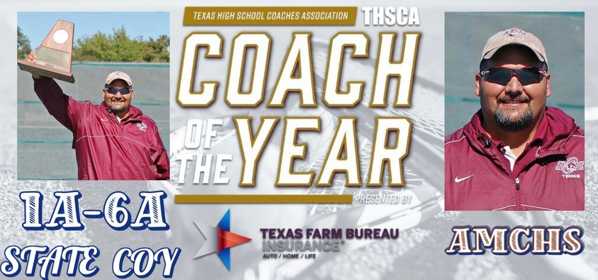 Zachary Yeager (@zachary0122) on Twitter photo Coach of the Year!
LET’S GO!!! 🔥🔥🔥
Congratulations Coach 🏆! <a href="/ConsolTennis/">A&M Consol Tennis</a> <a href="/CSISDAthletics/">College Station ISD Athletics</a> <a href="/AMCHSTigerClub/">Consol Tiger Club</a> <a href="/ConsolHS/">A&M Consolidated HS</a> Coach of the Year!
LET’S GO!!! 🔥🔥🔥
Congratulations Coach 🏆! <a href="/ConsolTennis/">A&M Consol Tennis</a> <a href="/CSISDAthletics/">College Station ISD Athletics</a> <a href="/AMCHSTigerClub/">Consol Tiger Club</a> <a href="/ConsolHS/">A&M Consolidated HS</a>