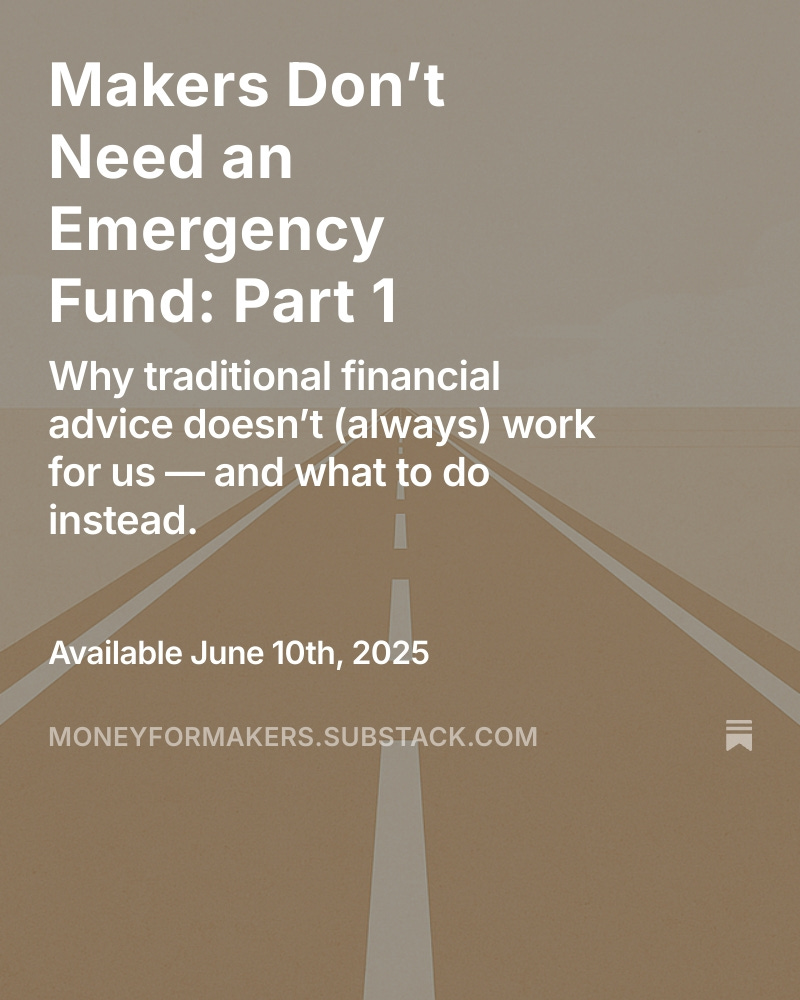 For all the creators on my feed, here's the first post of my latest venture: 
open.substack.com/pub/moneyforma…