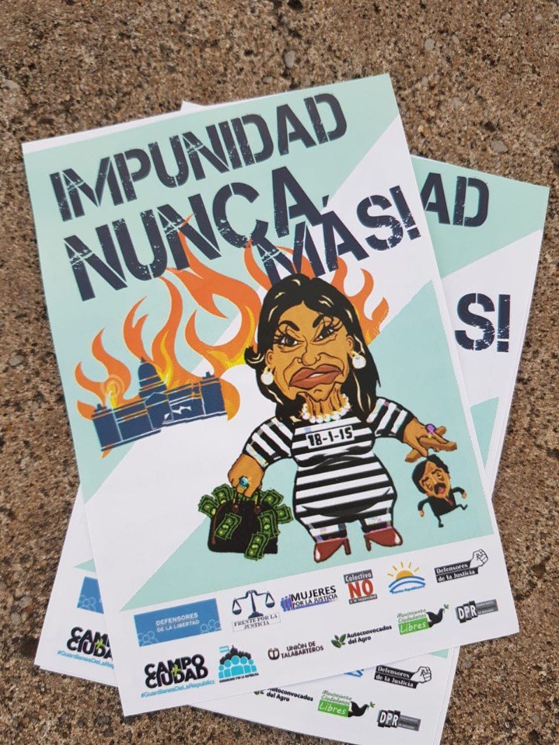 Y será #Justicia. Finalmente la jefa de la banda cae presa y ahora tenemos que ir por recuperar los bienes y la plata así se hacen las obras que se robaron. Estas imágenes son de Octubre de 2019, por que muchos sostenemos este latrocinio desde siempre, no como otros que negaban.