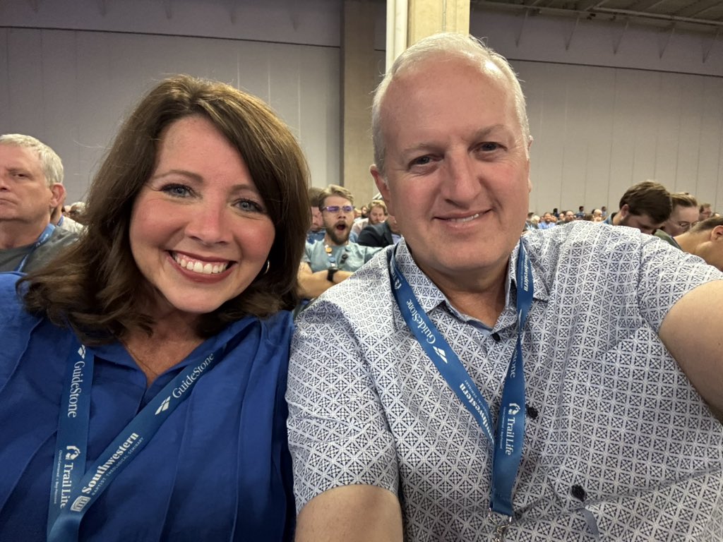 Attending my 27th SBC Annual Meeting in a row. We attended our first one in 1998. #SBC25