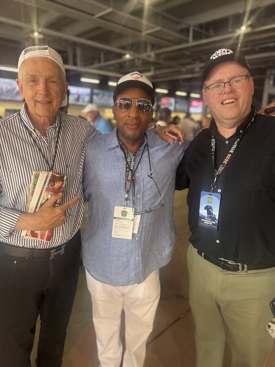 bobcatalini's tweet image. Belmont Festival 🏇🏿at Saratoga was 🔥 Honored 🙏 to meet great people who add positivity 📈 to the Sport @RealBackstretch @SPNnation74 Jason Werth @lmgriffjohnson & Eddie F!