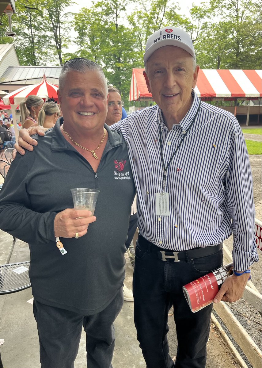 bobcatalini's tweet image. Belmont Festival 🏇🏿at Saratoga was 🔥 Honored 🙏 to meet great people who add positivity 📈 to the Sport @RealBackstretch @SPNnation74 Jason Werth @lmgriffjohnson & Eddie F!