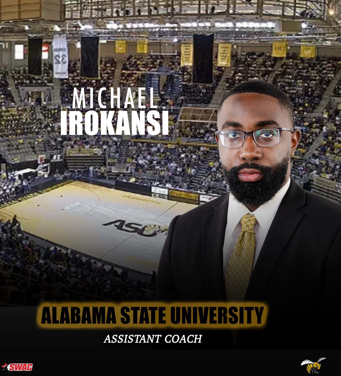 I am blessed to say I have accepted a position as an assistant men’s basketball coach at Alabama State university. I would like to thank Head Coach Tony Madlock for giving the opportunity to be apart of his staff. I’m excited for this journey and ability to help young men grow!