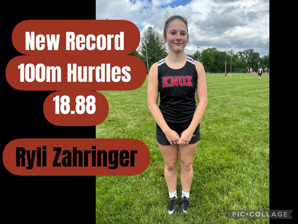 Several Middle School Track records were broken this season! Congratulations, athletes!