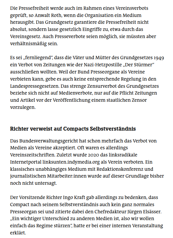 AfaNord's tweet photo. Prozessauftakt am #BVerwG wg. Verbot des völkisch-antisemitischen Unternehmens #Compact von Jürgen Elsässer vom 5.6.2024. Die Compact-Anwälte: Der frühere #HDJ-Kader Laurens Nothdurft (#AfD) & AfD-Anwalt Ulrich Vosgerau (#CDU). 4/x
https://t.co/VdOo0GhklI
#NoNazis #NoAfD #NoNPD https://t.co/2Rg3VUFDGk