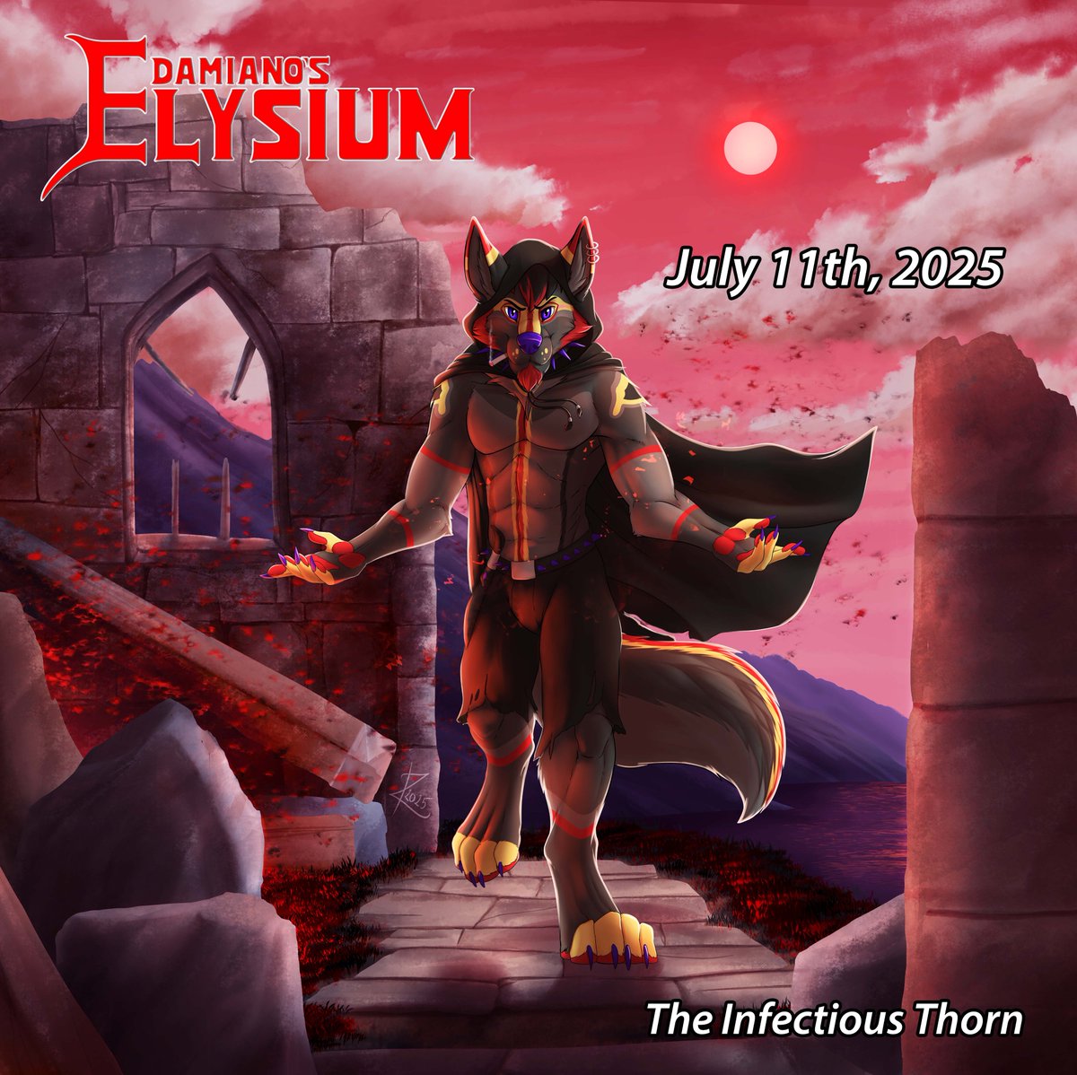 Anubis T. 𓃢 - GOH CanFURence 2025 (@anubistenebrous) on Twitter photo Mark your calendars! On July 11th, 2025, I'll be releasing "The Infectious Thorn", the first installment in Thorn's saga (aka "The Skybound Saga").
This album will feature guest appearances from <a href="/renegade_roo/">Renegade Roo</a> , <a href="/Devon_FireWolf/">Fire Wuffle 🔥🧇</a> , and <a href="/ZephyrousFox/">Zephyr</a> ! (1/2) Mark your calendars! On July 11th, 2025, I'll be releasing "The Infectious Thorn", the first installment in Thorn's saga (aka "The Skybound Saga").
This album will feature guest appearances from <a href="/renegade_roo/">Renegade Roo</a> , <a href="/Devon_FireWolf/">Fire Wuffle 🔥🧇</a> , and <a href="/ZephyrousFox/">Zephyr</a> ! (1/2)