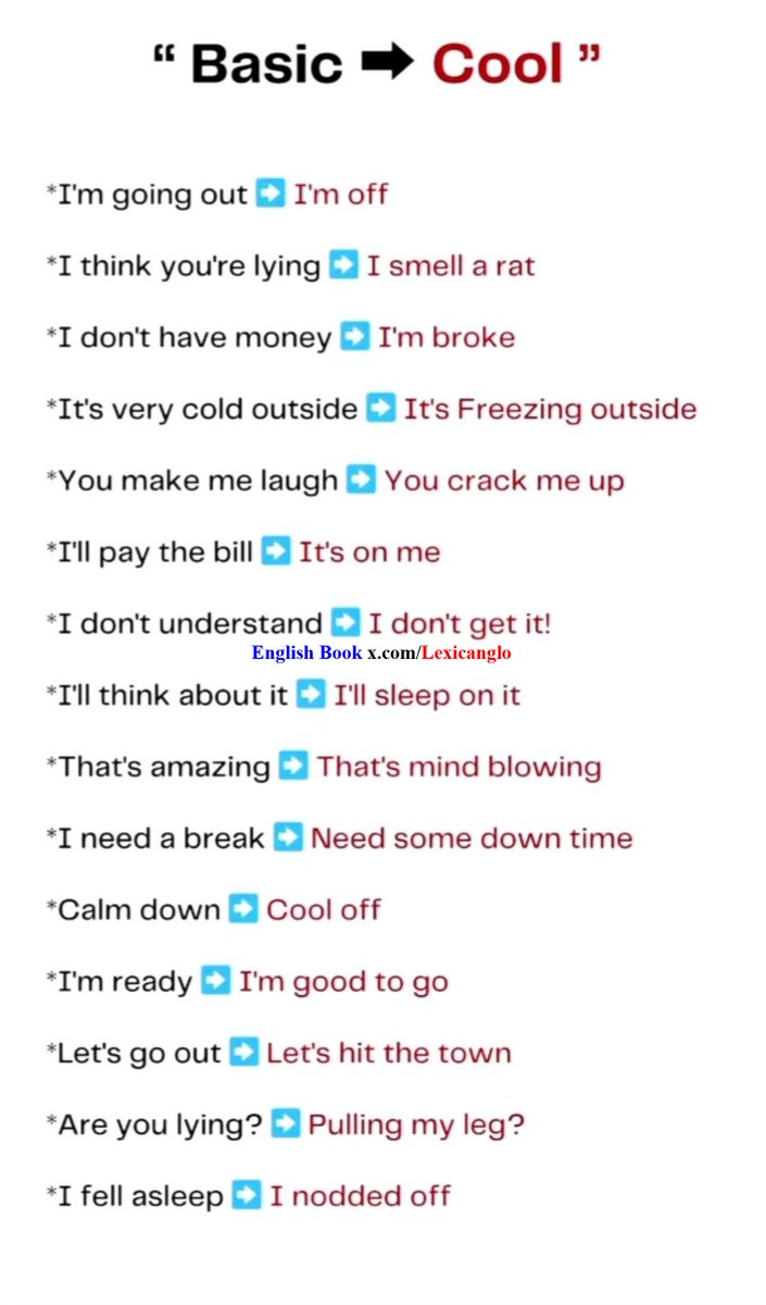 English that natives speak #English