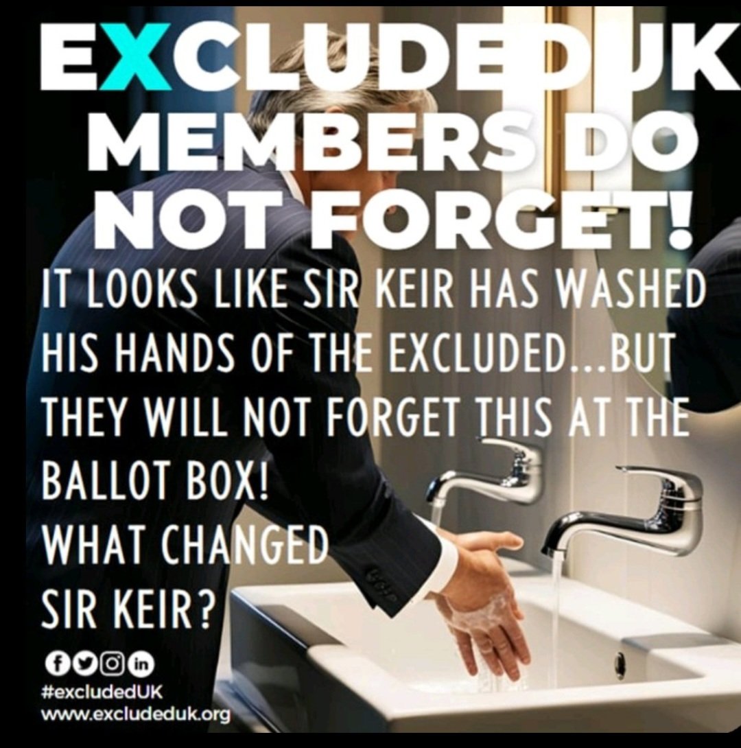 ExcludedFighter (@excludedfighter) on Twitter photo With endless business closures, redundancies, bankruptcies, breakdowns rising poverty and suicides, the continued denial of #ExcludedUK by this Govt and 94% of their MPS is a NATIONAL DISGRACE
Invite <a href="/ExcludedUK/">ExcludedUK</a> onto <a href="/GMB/">Good Morning Britain</a> <a href="/susannareid100/">Susanna Reid</a> <a href="/Kevin_Maguire/">Kevin Maguire</a>
x.com/ExcludedFighte… With endless business closures, redundancies, bankruptcies, breakdowns rising poverty and suicides, the continued denial of #ExcludedUK by this Govt and 94% of their MPS is a NATIONAL DISGRACE
Invite <a href="/ExcludedUK/">ExcludedUK</a> onto <a href="/GMB/">Good Morning Britain</a> <a href="/susannareid100/">Susanna Reid</a> <a href="/Kevin_Maguire/">Kevin Maguire</a>
x.com/ExcludedFighte…