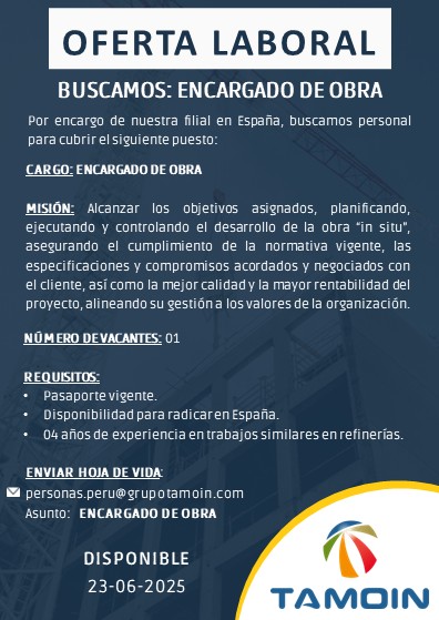 Tamoin Perú SAC tweet media