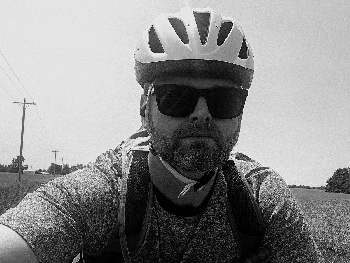 Did a test ride today out from my house to my local state park. If the weather would cooperate and I can get a weekend off I would like to try a mini bikepacking trip that includes ham radio. 

#gravelcycling 
#bikepacking 
#bikeride