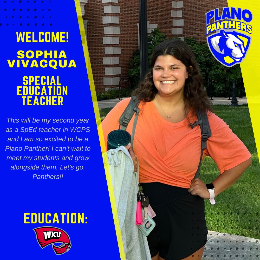 PlanoPanthers's tweet image. Welcome to Plano Elementary!
