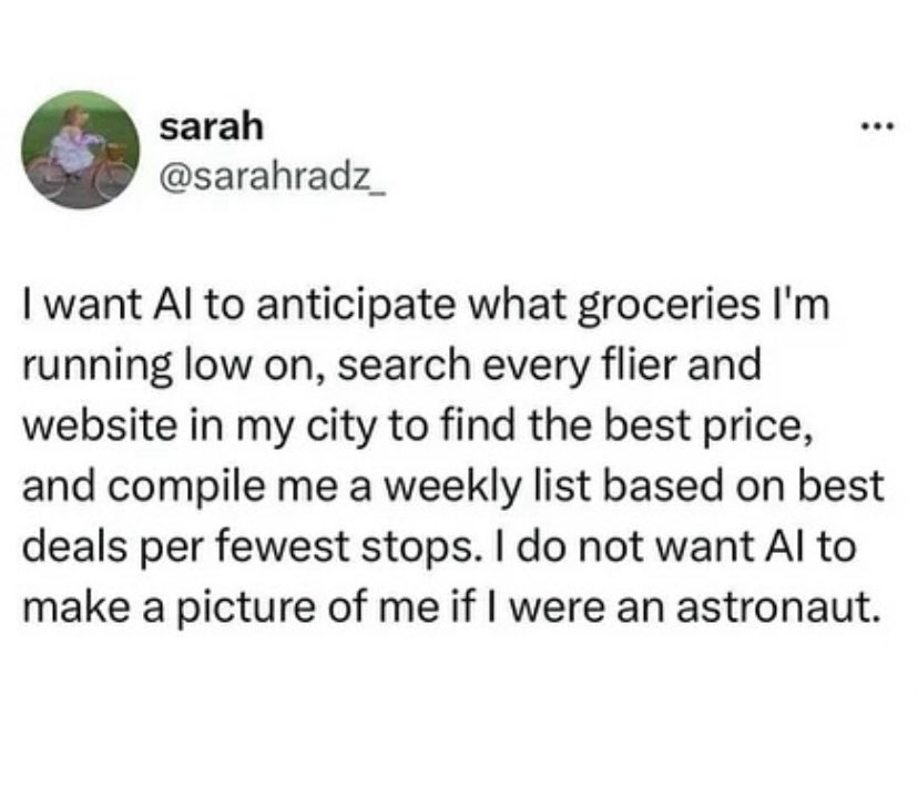 Now THAT  I could get behind….