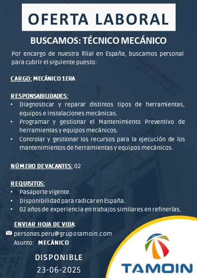 Tamoin Perú SAC tweet media