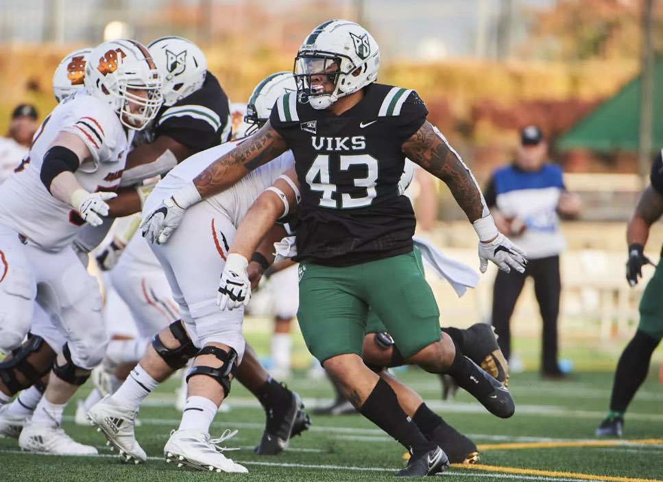 tanielumb58's tweet image. AG2G!

After a good camp and a good conversation with @CoachMaloPSU, I’m blessed to receive an offer from @psuviksFB 

@aggiefootball05 @CoachNorris34 @W_Bertoni58 @phase1football @MikeWatersP1 @BrandonHuffman @BHoward_11 @BlairAngulo @adamgorney
