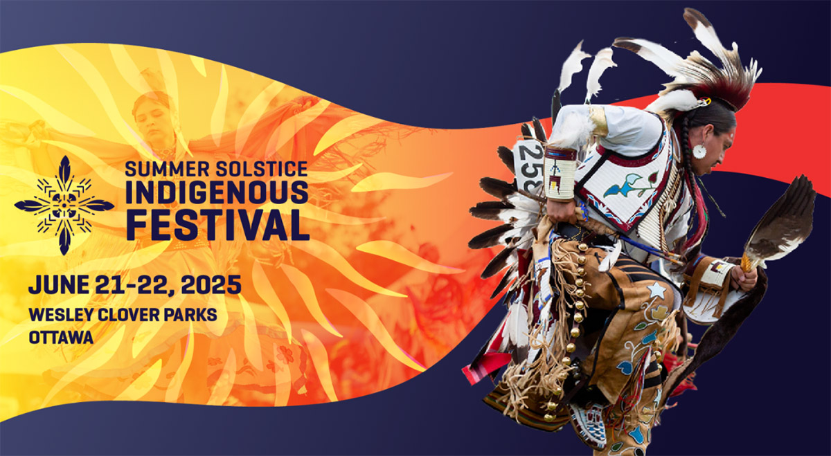Drumbeats, dancers &amp; drone shows! 🌅🪶Experience Indigenous culture like never before at the Summer Solstice Indigenous Festival, June 21–22 <a href="/theWCParks/">Wesley Clover Parks</a> — Free admission, unforgettable vibes. 
Find out more 👉bit.ly/3FQVO3x

#SSIF2025 #OttawaEvents #IndigenousHistory