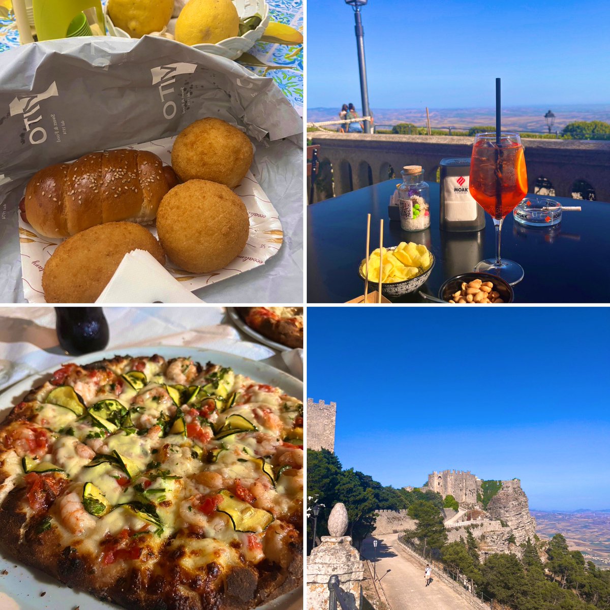 Hele zware dag vandaag. Siciliaans dieet. #sicilia #sicilie #tanteopreis #tantewashetweerinnederlandzat