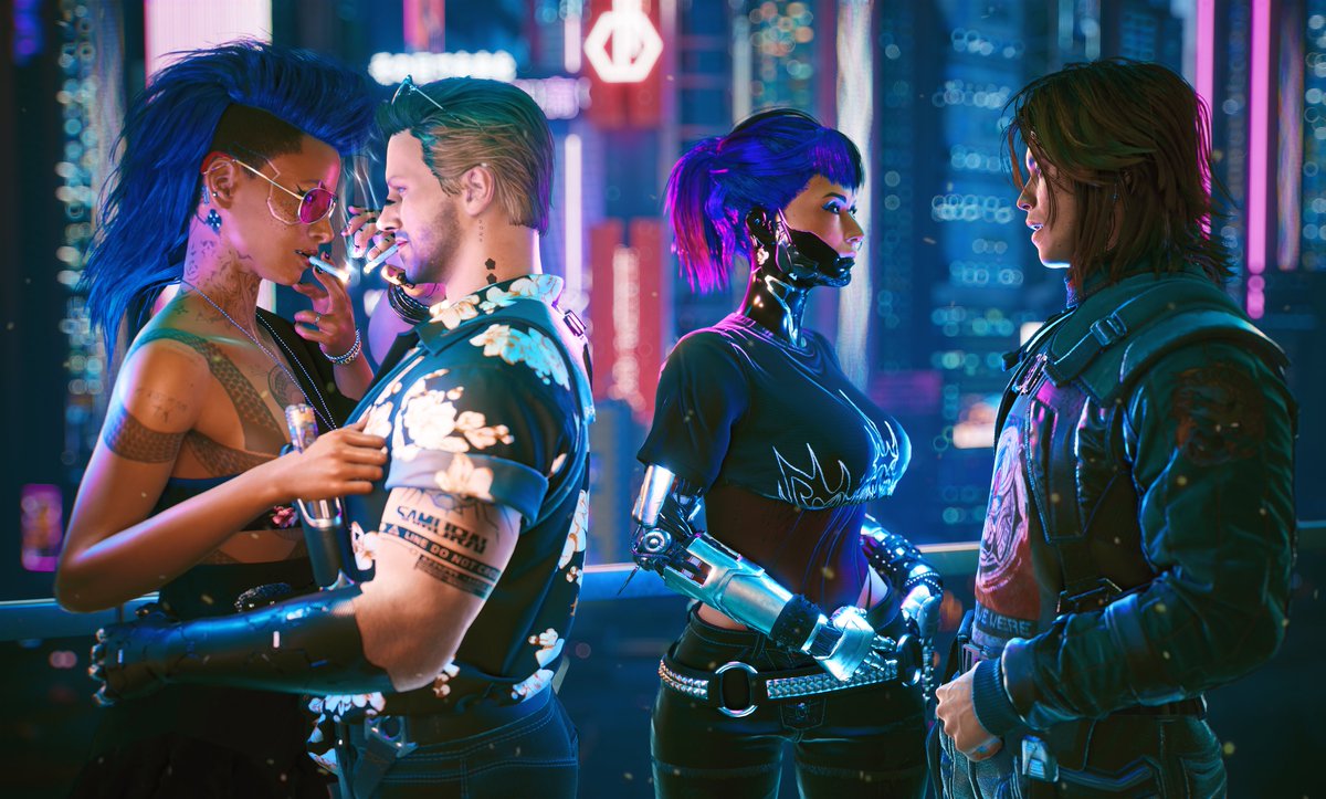 AshalsDream's tweet photo. insert funny caption here idk i spent all day at the hospital what'd u want from me
here have my beloveds to cheer u up bc they cheer me up <3
Blaire belongs to @cyberspitfirevp | Stray belongs to
@Eurodying4You
#Cyberpunk2077 #Cyberpunk2077PhotoMode #VPRT #vpgnetwork https://t.co/sfa627Hc8D