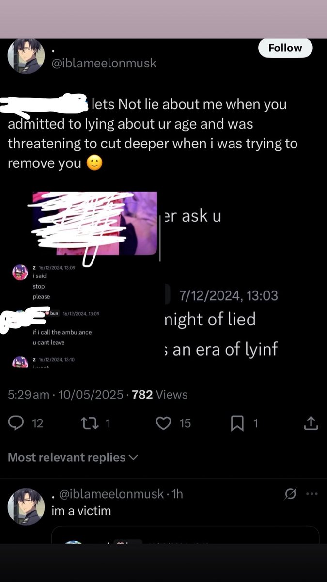 exposingsofi's tweet image. as this person didnt go into detail - some more info about this situation, he posted a expose twt accusing the 16 yr old of lying and posted her cuts, sofi and her friends were joining in and then the 16 yr old released the true info of what was happening & they all knew her age