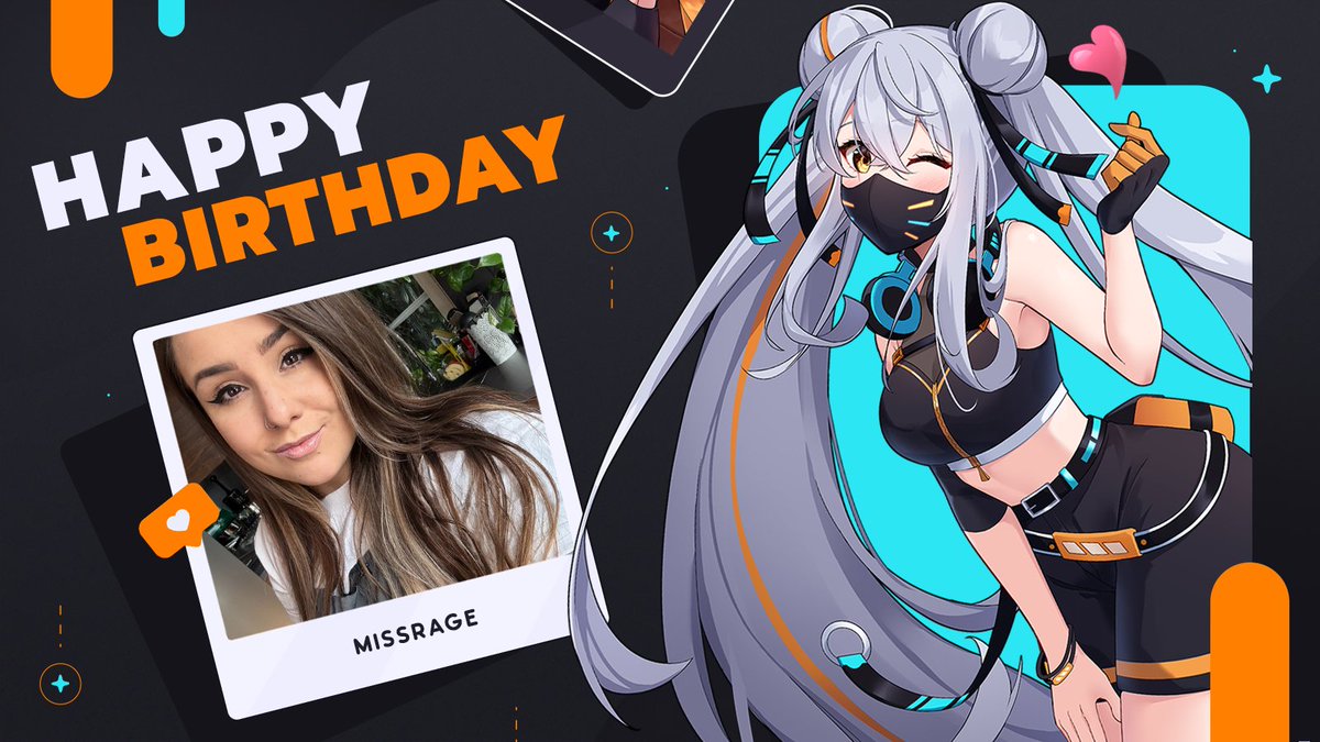 Join us in wishing the ever talented <a href="/missrage/">Miss Rage</a> a happy birthday!! 🎉

We hope your day is full of delicious foods, a good book, and all the doggo snuggles you could ever need! 🐶