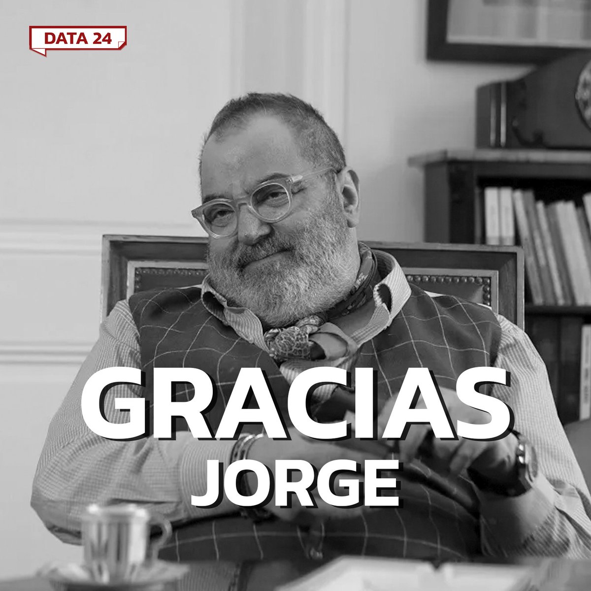 ESTO ES GRACIAS A VOS. GRACIAS JORGE, GRACIAS POR HACER PERIODISMO. 

"Yo soy de los que creen que al final de la película, el chico besa a la chica y los malos no ganan" 

Jorge Ernesto Lanata