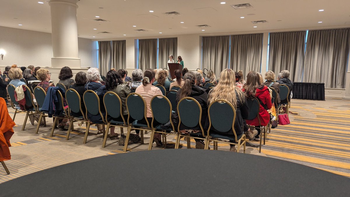 Privileged to be here at #100womenwhocare presenting about the great work of <a href="/sjtheatre/">Saint John Theatre Company</a> 
As an added bonus I get to hear about the amazing work of other organizations also presenting.