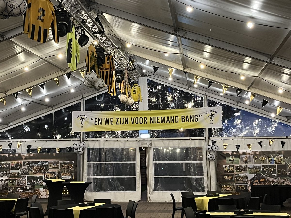 De kop is eraf! ‘We’ bestaan 80 jaar en dat mag gevierd worden. Mooie avond en nog veel meer moois op komst. 🙌🙌