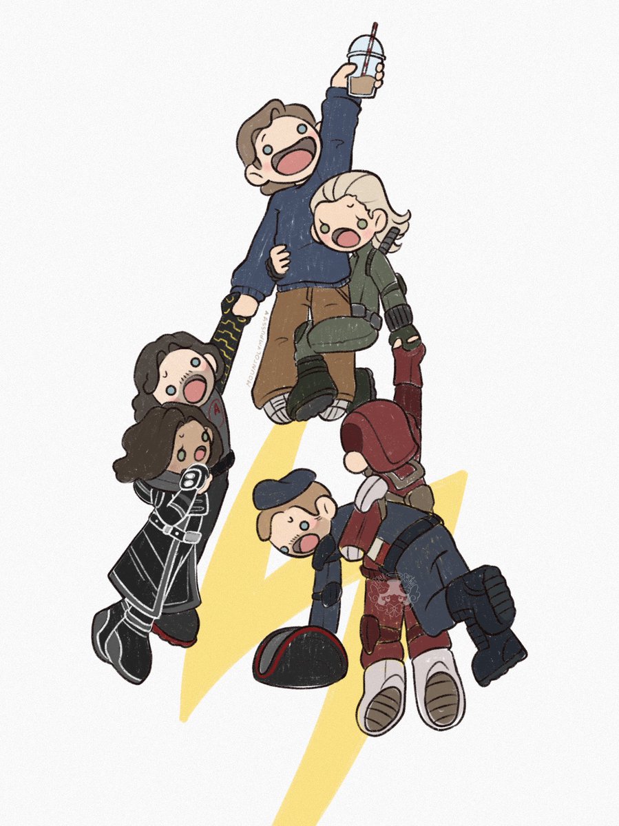 mountolympussy's tweet image. ride bob into the sky ! ☁️⚡️#Thunderbolts