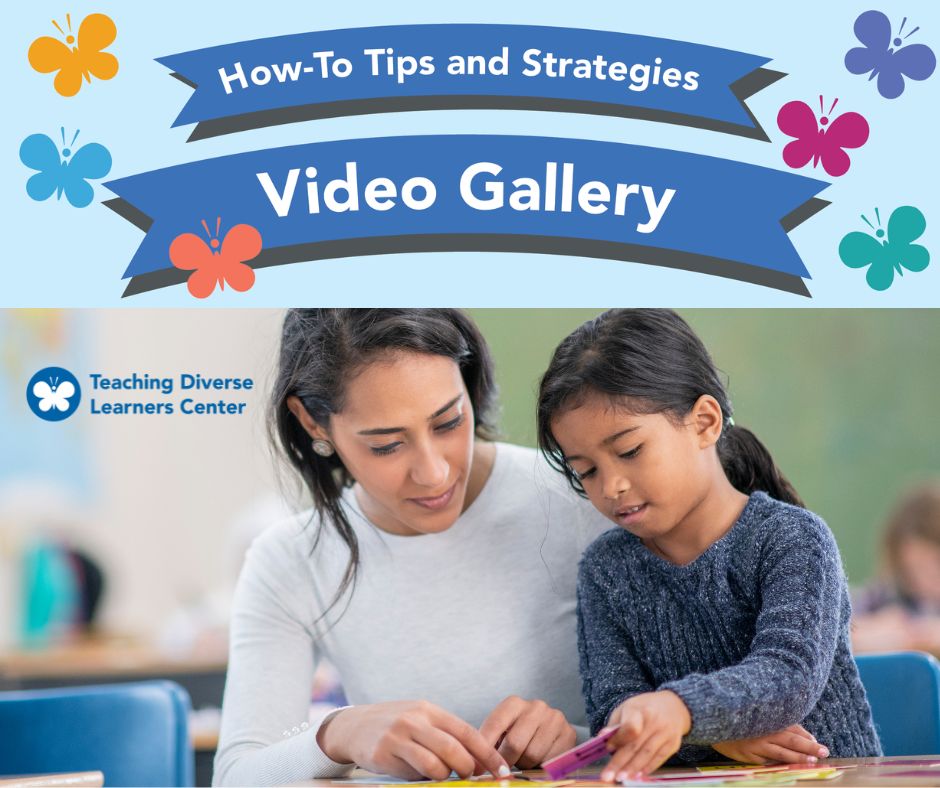 Check out the how-to video gallery from the Teaching Diverse Learners Center at OCALI. These videos showcase simple tips, adapted materials, and strategies for supporting students in any subject area or any grade-level. literacyaccessforall.org/how-to-tips-an…