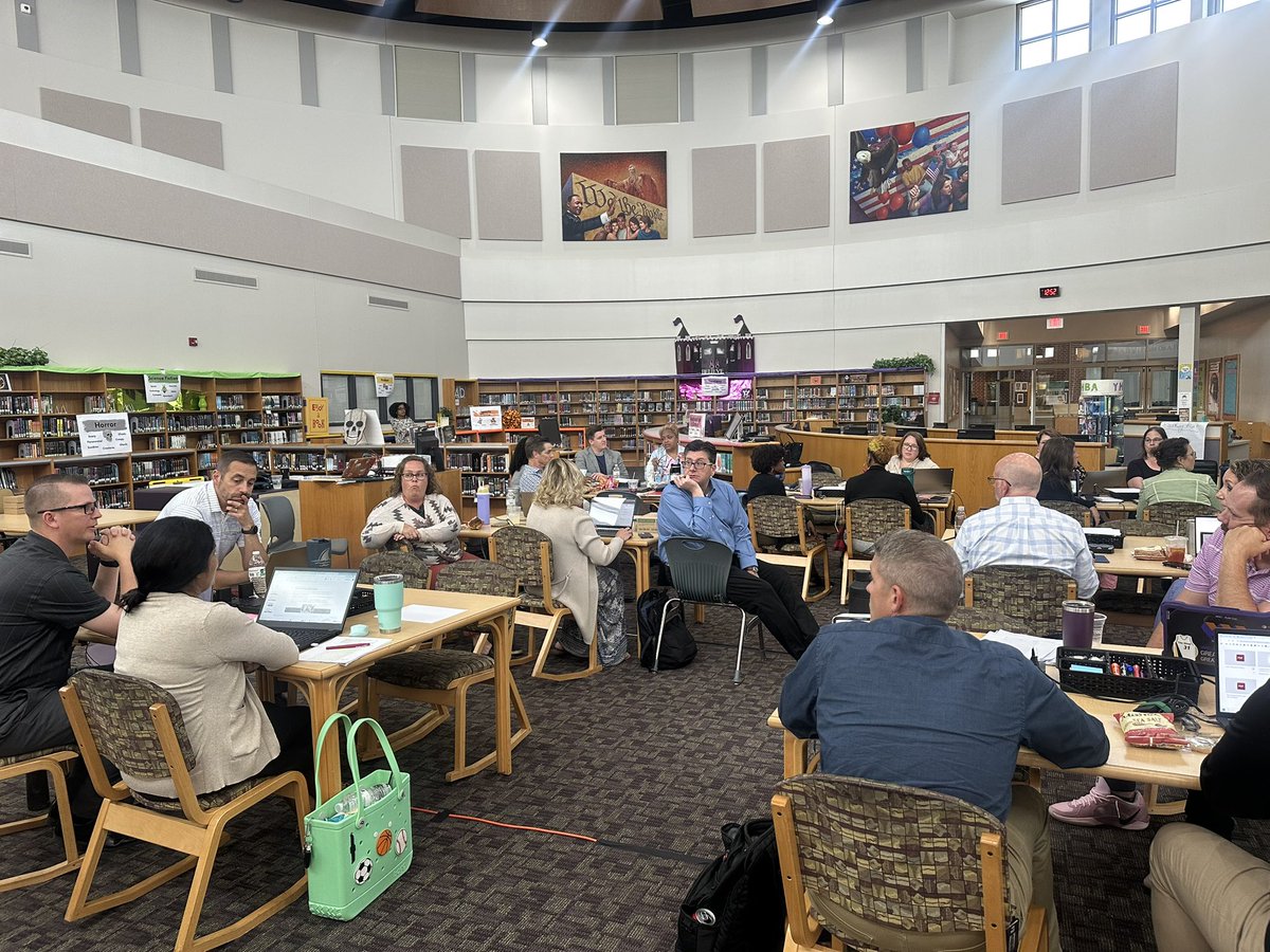 WayneTwpSuper's tweet photo. Today, 145 district, building, and classroom leaders in @WayneTwpSchools kicked off their @CtrEdEcon National Institute for School and Systems Learning Professional Development for 2025-2026.  #wearewayne https://t.co/cuBmn40idb