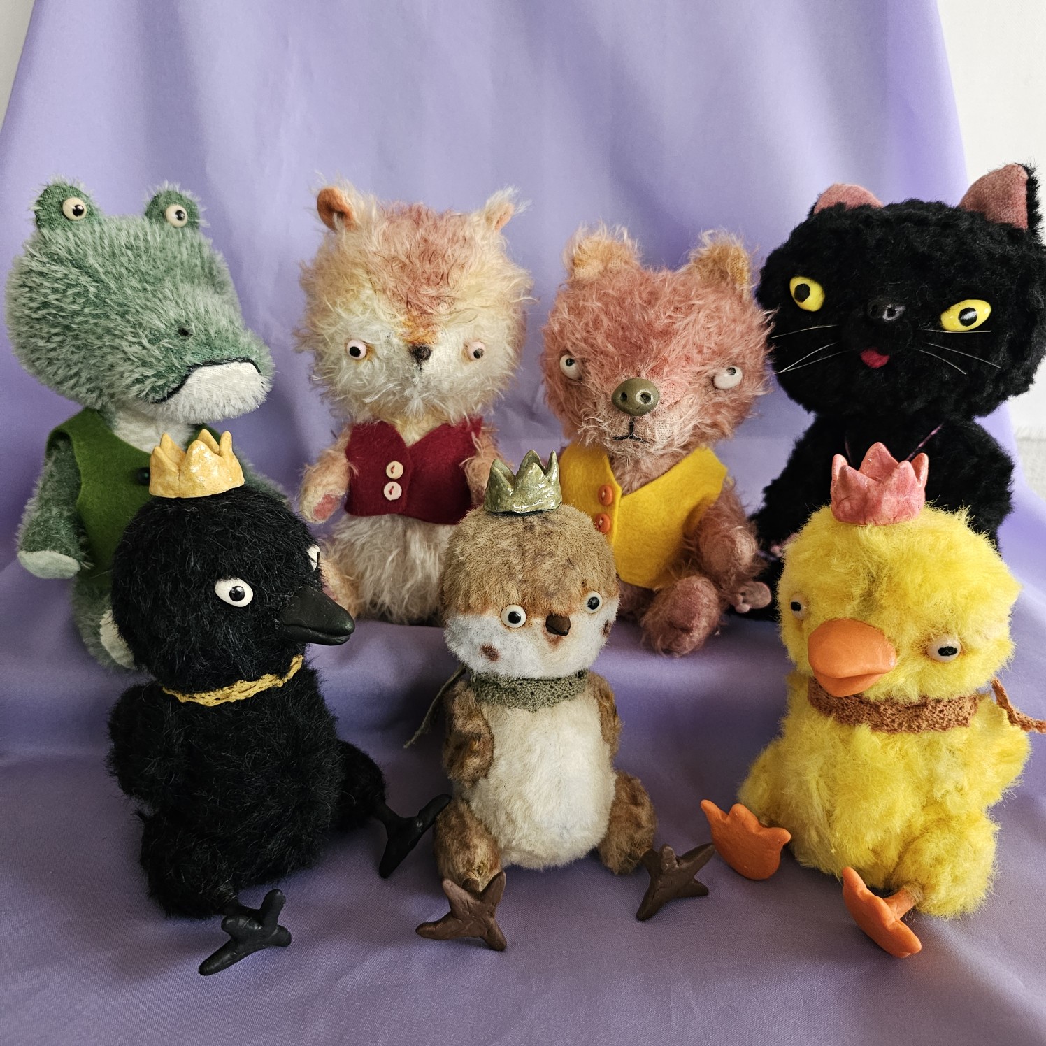 i-ppoたおか 人気作家 テディベア ハンドメンド ぬいぐるみ