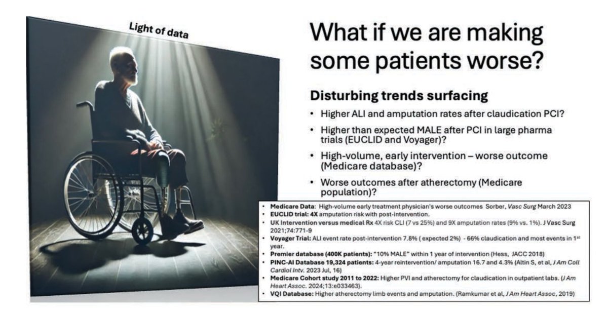 CathLabDigest's tweet image. The Elusive Definitive Device for Amputation Reduction
"The broader trends suggest we may be headed in the wrong direction in some patient subsets," says Mark C. Bates, MD, DSc (Hon).
hubs.ly/Q03rzdYx0
#cardiotwitter #medtwitter #PAD #CLTI