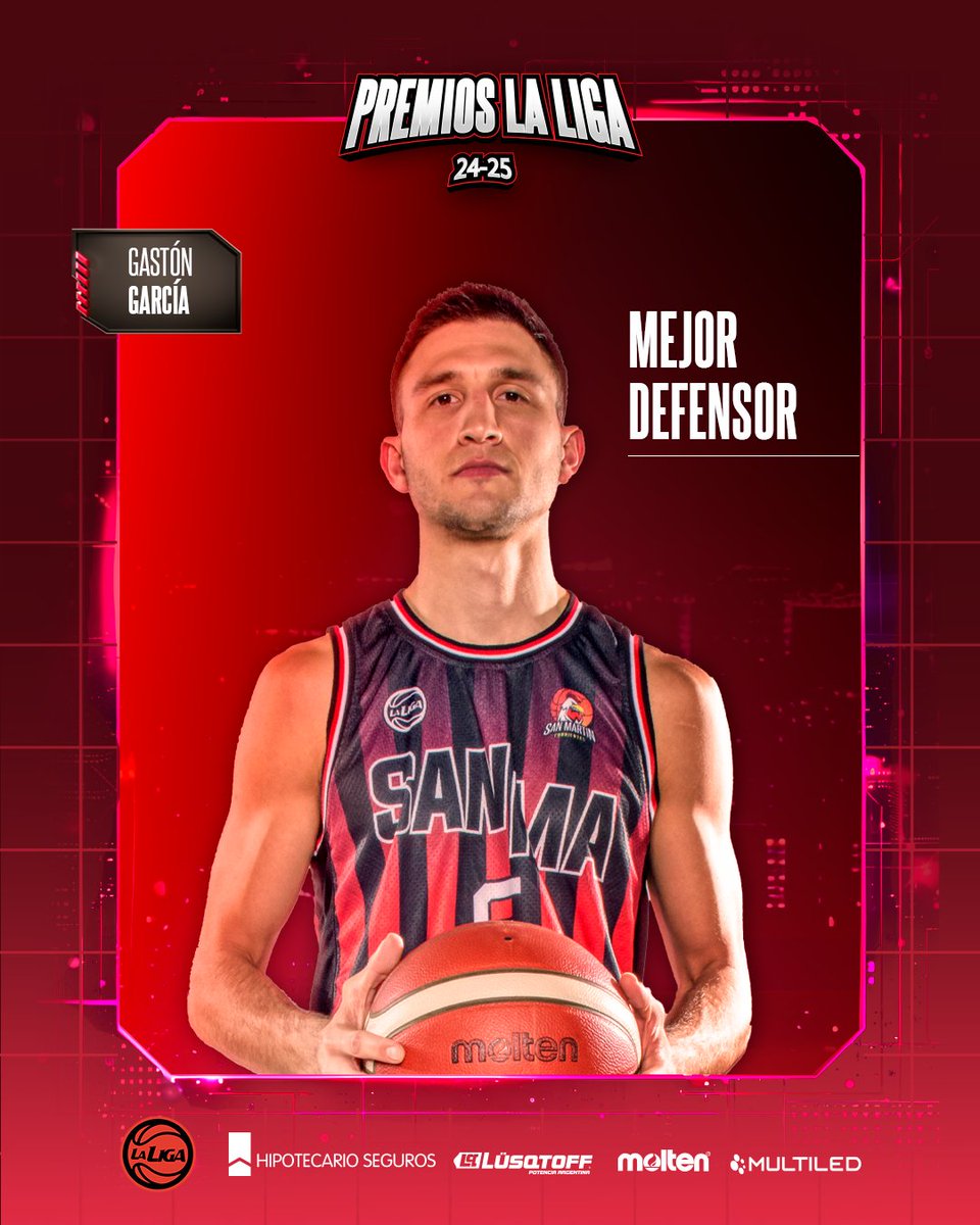 🌟 <a href="/gasti_garcia5/">gaston garcia</a> es el Mejor Defensor de #LaLigaNacional 2024/25

🖥 Seguí la entrega de los #PremiosLaLiga en <a href="/canaldeportv/">DEPORTV</a> y <a href="/basquetpass_arg/">Basquet Pass Argentina</a>