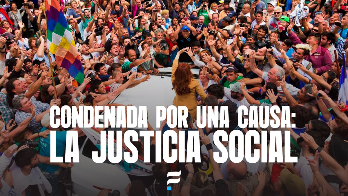 Condenan a Cristina por gobernar en favor de las mayorías y en defensa de los intereses nacionales. Condenan a Cristina, atacan la democracia.

Nos organizamos para defender la justicia social, el voto de las mayorías y el derecho colectivo a soñar con una Argentina más justa.