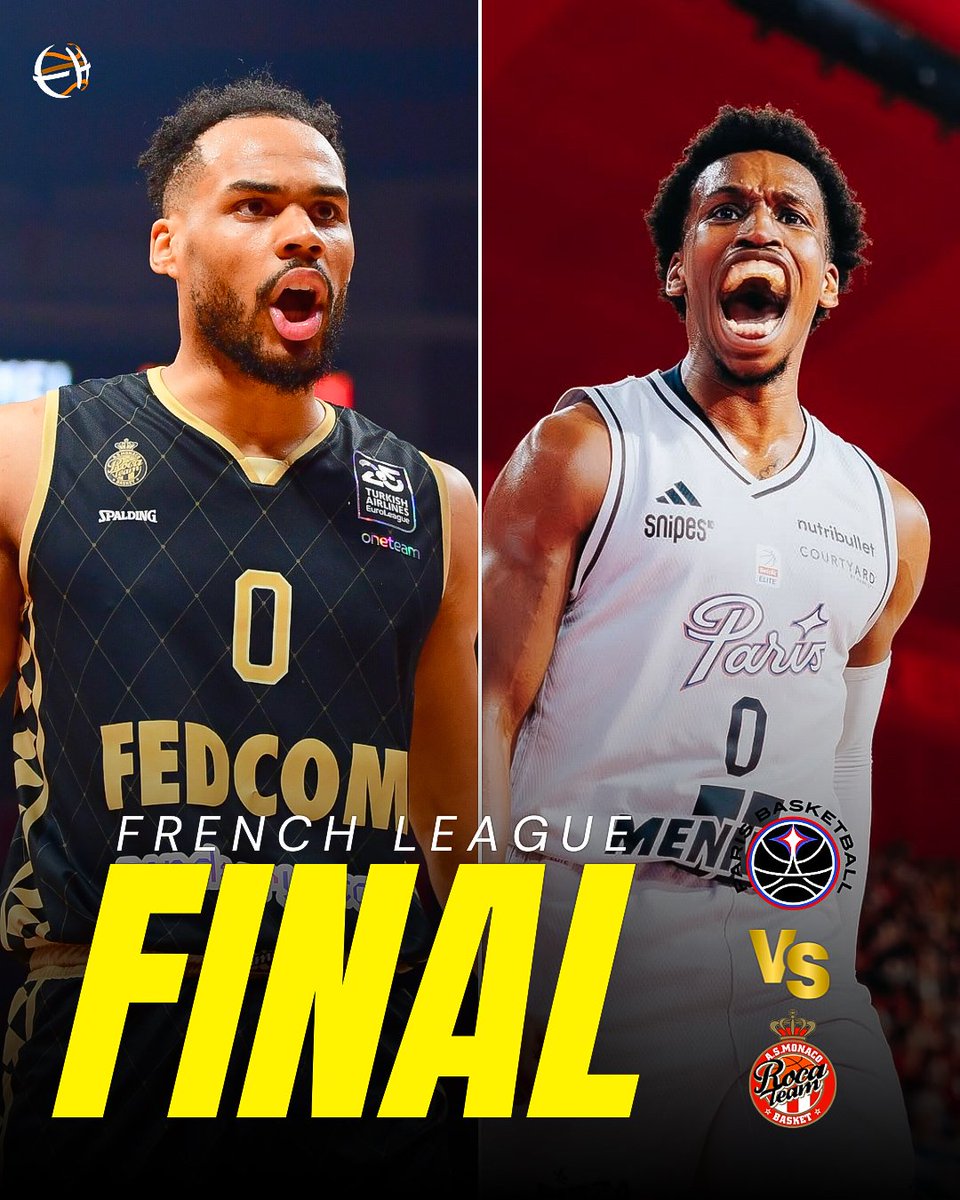 ⚔️🔥 Monaco and Paris will face off in the French League Finals!