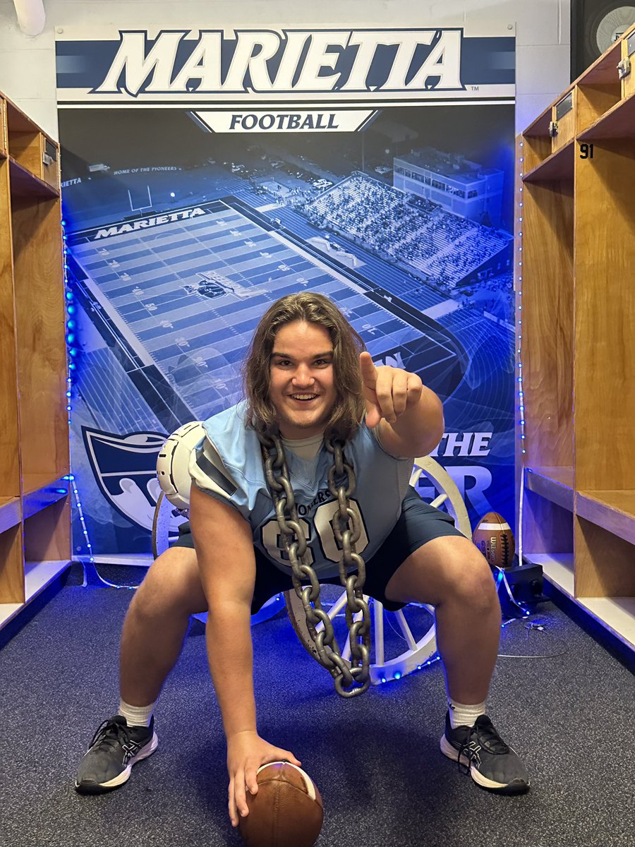 McEvanm76's tweet image. Had a great summer visit at Marietta College today! Got to see the facilities and such. Thank you to @CoachCFarris, @CoachTomKaufman, @CoachHughes22, @CoachLawrenceMC, @CoachHinkleMC, and @CoachAgnew_ for the hospitality and tour!