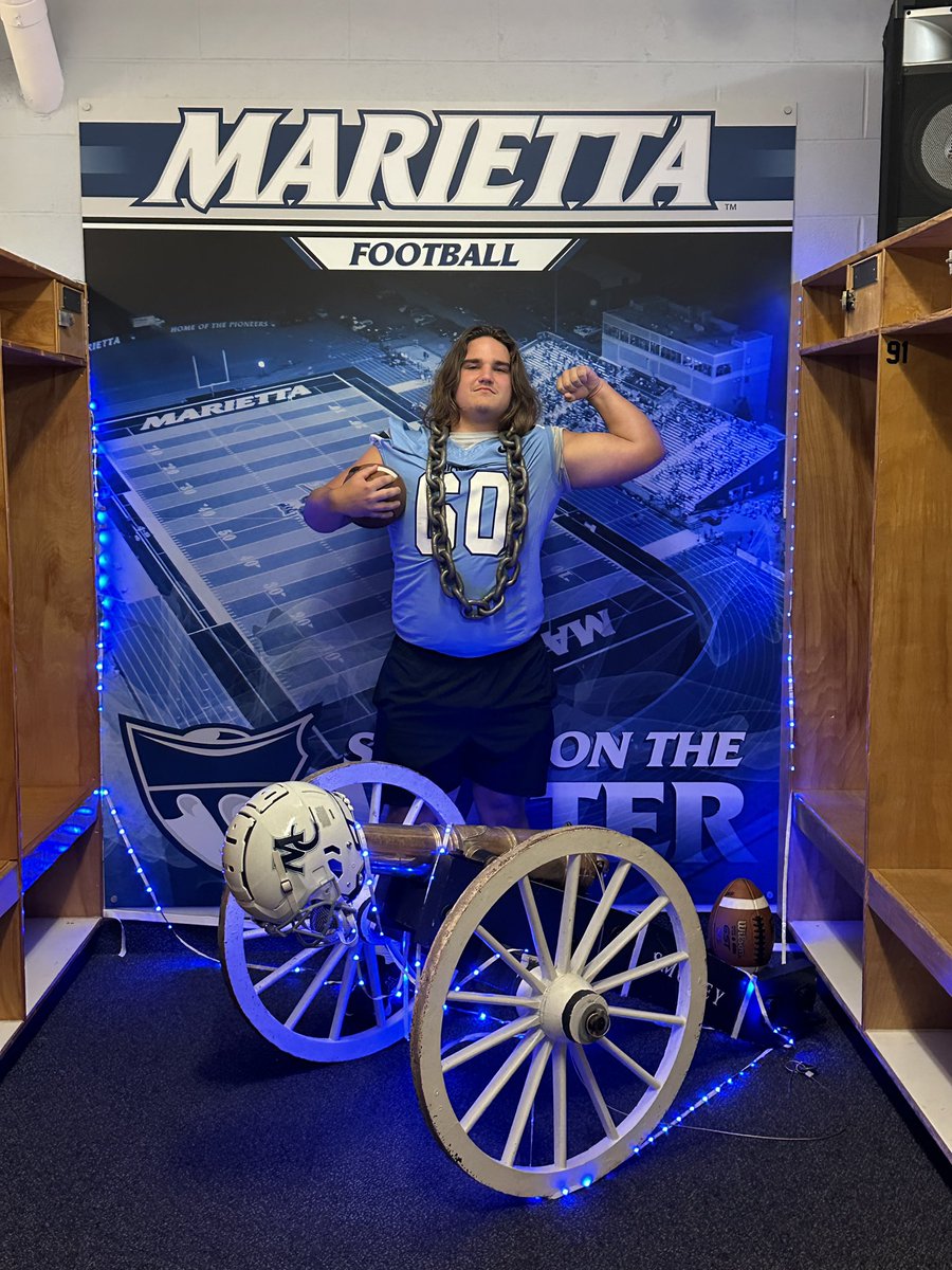 McEvanm76's tweet image. Had a great summer visit at Marietta College today! Got to see the facilities and such. Thank you to @CoachCFarris, @CoachTomKaufman, @CoachHughes22, @CoachLawrenceMC, @CoachHinkleMC, and @CoachAgnew_ for the hospitality and tour!