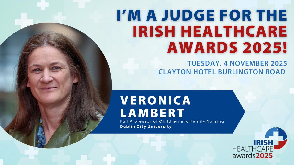 Looking forward to Judging for the Irish Healthcare Awards 2025! Still time to get your entries in here irishhealthcareawards.ie/2025/en/page/h… before 13 June 2025! #IMT #IrishMedicalTimes