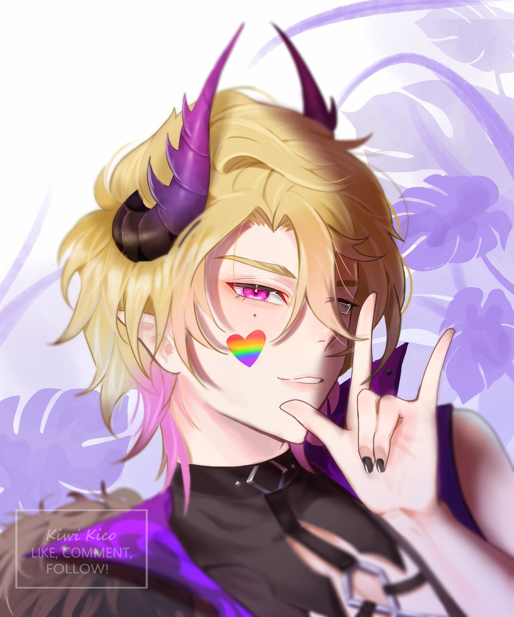 Happy Pride Month!! 🏳️‍🌈

Wherever or whoever you are, you're just know you are loved and accepted!! 💜
ﾟ.+:｡∩(・ω・)∩ﾟ.+:｡

#Netherrizz #NailOnTheIncubus #ZanderNetherbrand