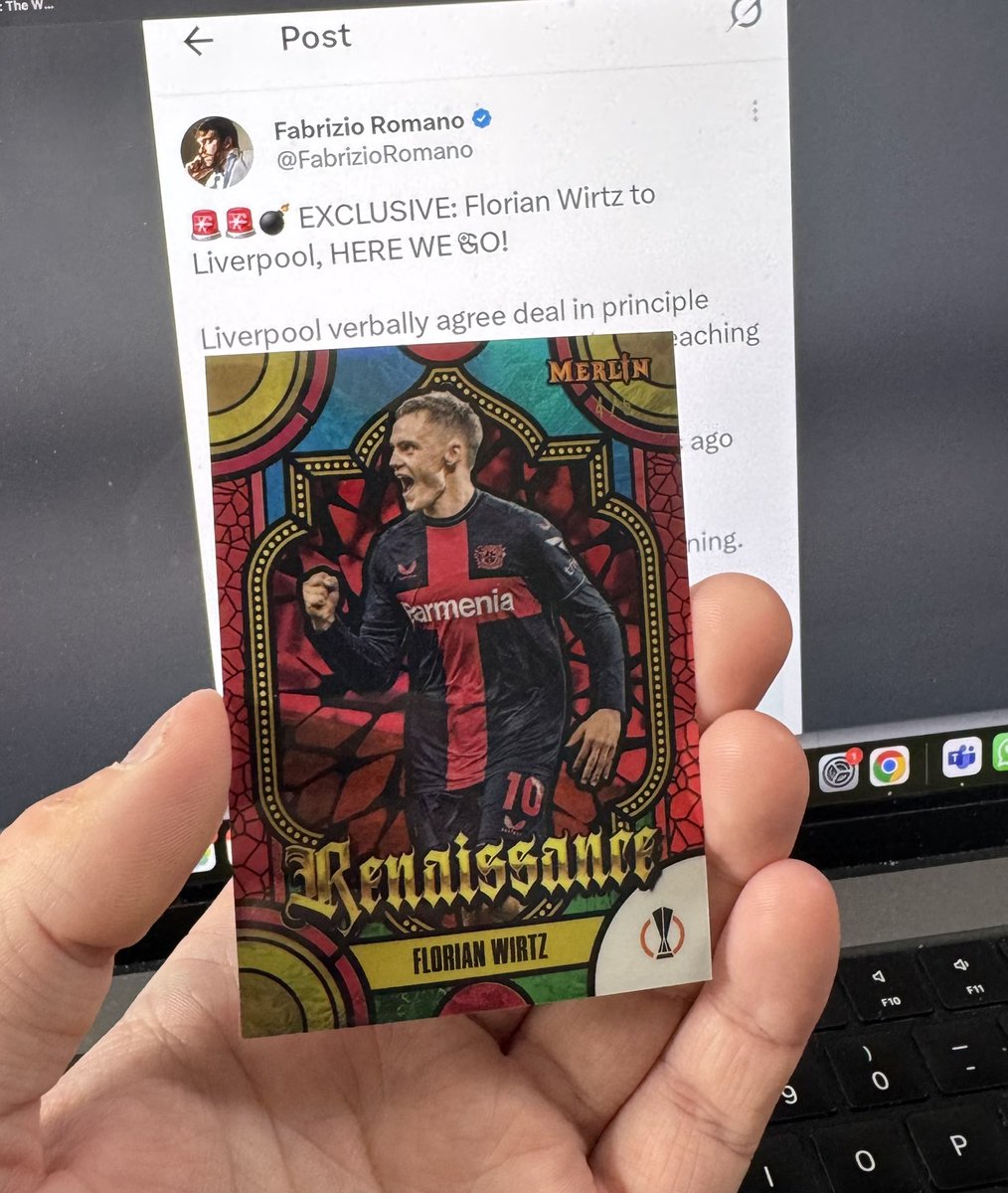 Perfectly timed mail-day… Florian Wirtz Red Renaissance /5