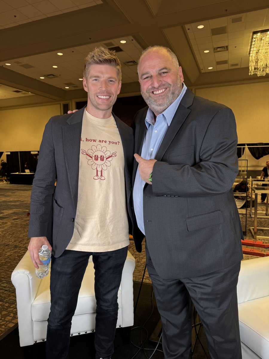 DanLeachDTM's tweet image. So great to sit down with my man @imkylecooke at @Benzinga ‘s CCC 2025 to talk about his new Hemp-Derived Flowerboy “Social Soda” , his burgeoning DJ career, & cause I’m a massive fan that’s never missed an episode, some @BravoTV #SummerHouse talk🌞
Video to come shortly…