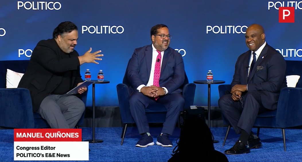 Today's discussion at <a href="/politico/">POLITICO</a>'s 2025 #Energy Summit in #WashingtonDC was one to remember! #Publicpolicy atty and former #FERC chairman Willie Phillips (<a href="/wlpFERC/">Willie Phillips</a>) spoke on a panel about the future of the agency and #energypolicy in the U.S. Thanks to everyone who made it happen!