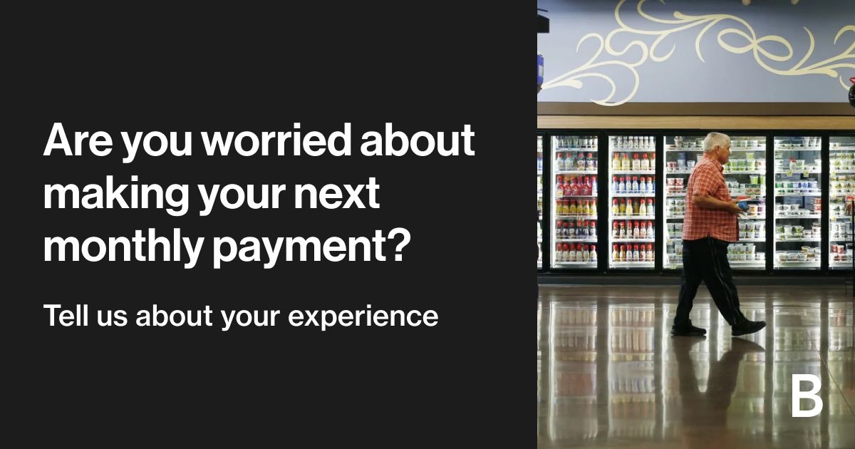 Are you worried about being able to pay your monthly bills?

As US household debt continues to rise, Bloomberg reporters want to hear how you are managing living expenses: bit.ly/4dWJL1j
