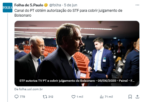 Querem saber POR QUE o Presidente Jair Bolsonaro saiu várias vezes do tema do julgamento para falar de construções do seu governo?

Porque diferente de quem só enxerga o "aqui e agora", ele falava também para este público aqui:
😎💭💡