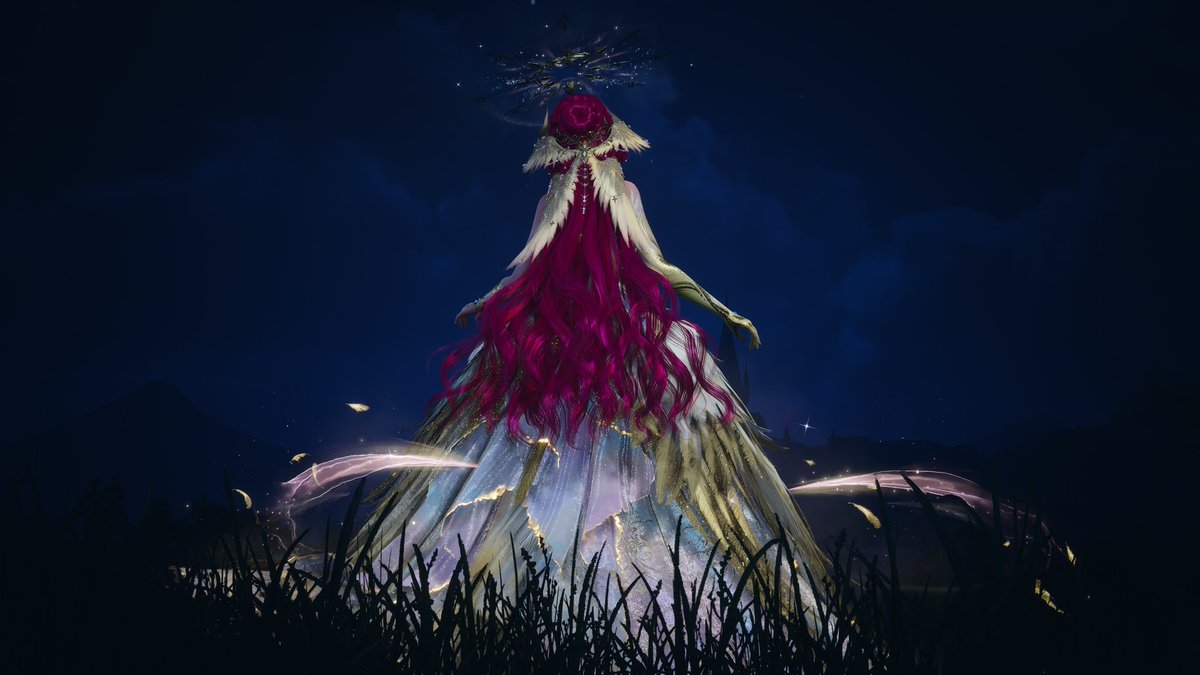Bunkobun's tweet image. AHHH I FINALLY GOT THE FULLY EVOLVED FORM 💛
(though I did dye the hair as I love this contrast more than the original colour)