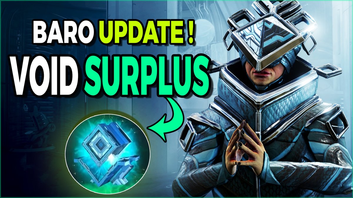 hunkpain's tweet photo. You WON’T Believe What Baro Ki'Teer Is Offering Now – Void Surplus Featu... https://t.co/la1p9PrUN5 

via @YouTube @PlayWarframe #Warframe #Warframe1999 #voidtrader #barokiteer #Gameplay https://t.co/76Sei9be6T