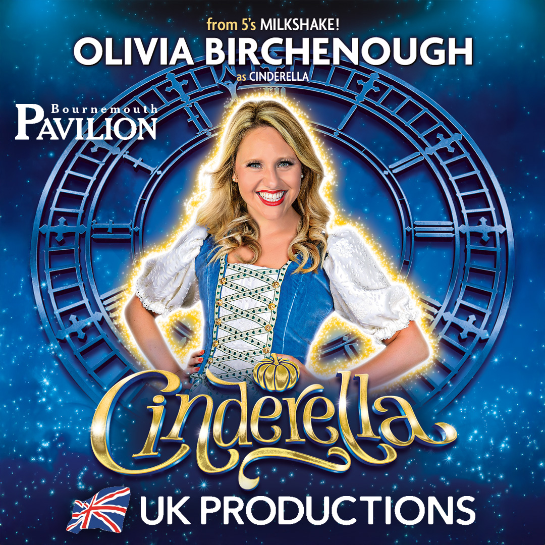 ✨ CAST ANNOUNCEMENT ✨
Olivia Birchenough (from 5’s Milkshake!) joins us as Cinderella at Bournemouth Pavilion this Christmas! 👑
🎟️ 6 Dec – 4 Jan
🎭 A ball full of magic, mischief &amp; sparkle awaits…

⏰Book now before the clock strikes midnight!