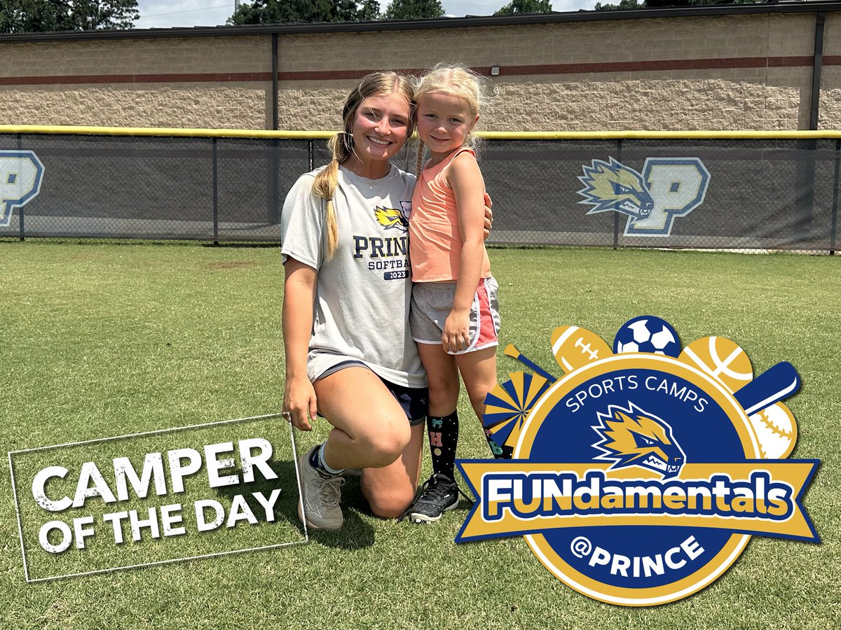 Wolverine Softball (@pacssoftball) on Twitter photo Softball Camp | Day 2
πCAMPER OF THE DAYπ - Navy Team
Congratulations to Hollins on her navy team camper of the day recognition!!! Hollins was chosen by senior <a href="/kyleesimmons24/">Kylee Simmons</a> for her improved skills, focus, and great effort.
Congrats, Hollins!!! π€© Softball Camp | Day 2
πCAMPER OF THE DAYπ - Navy Team
Congratulations to Hollins on her navy team camper of the day recognition!!! Hollins was chosen by senior <a href="/kyleesimmons24/">Kylee Simmons</a> for her improved skills, focus, and great effort.
Congrats, Hollins!!! π€©