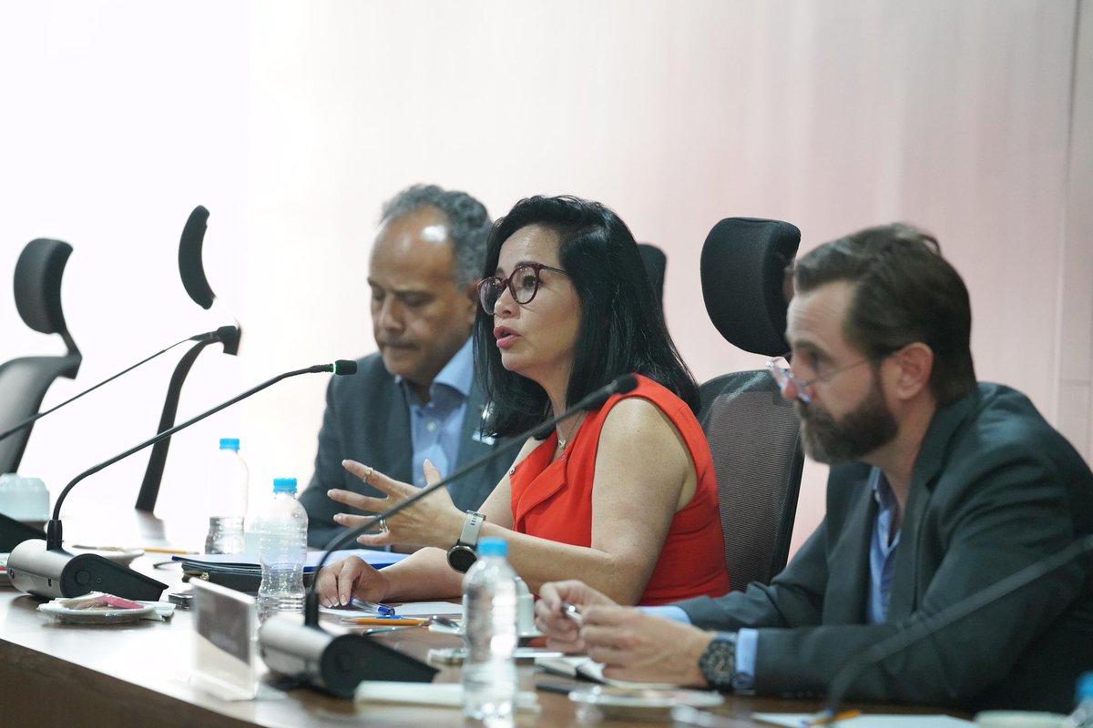 SergioSalomonC's tweet photo. Hoy en reunión de trabajo con representantes de la @CANAEROMX y @IATA hablamos de temas prioritarios para la industria aérea, el trabajo conjunto y el fortalecimiento de procesos que permitan brindar un mejor servicio. https://t.co/s5M7qnt80U